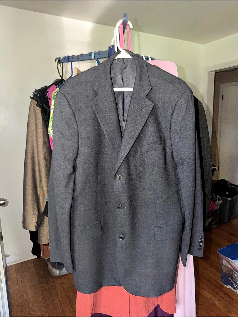Brooks brothers Gray Blazer Like New 46R